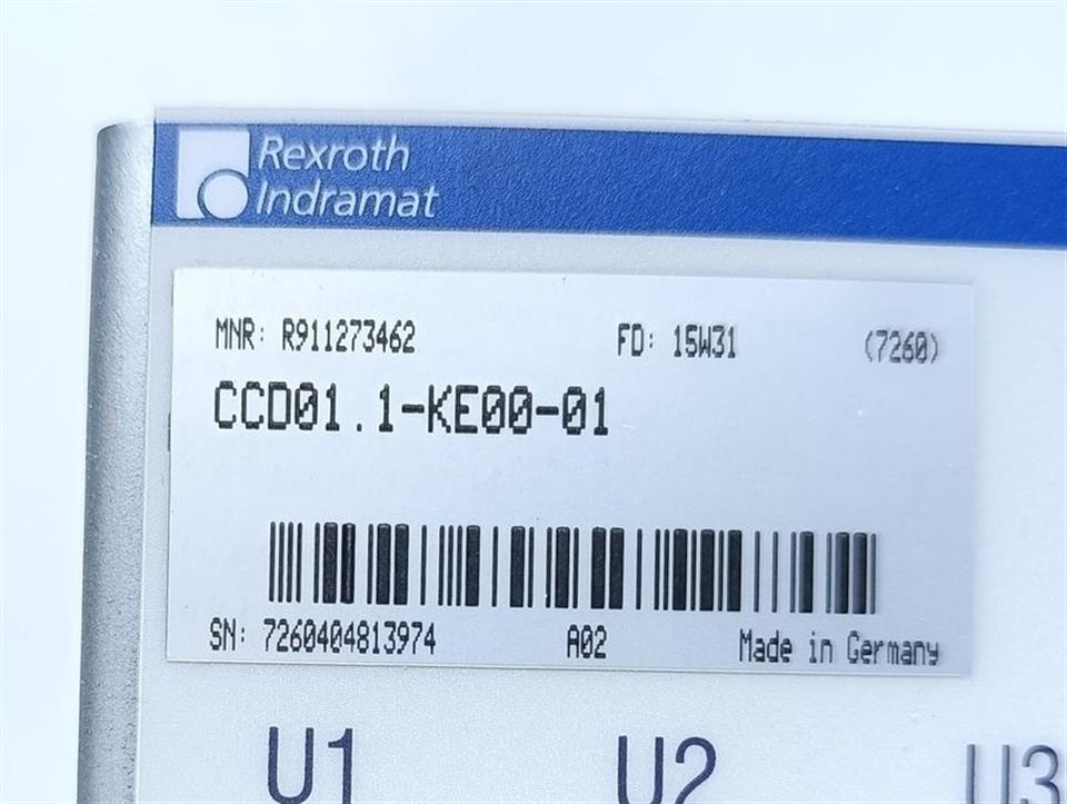 Rexroth CCD01.1-KE00-01-FW R911273462 + R911276479 TOP ZUSTAND