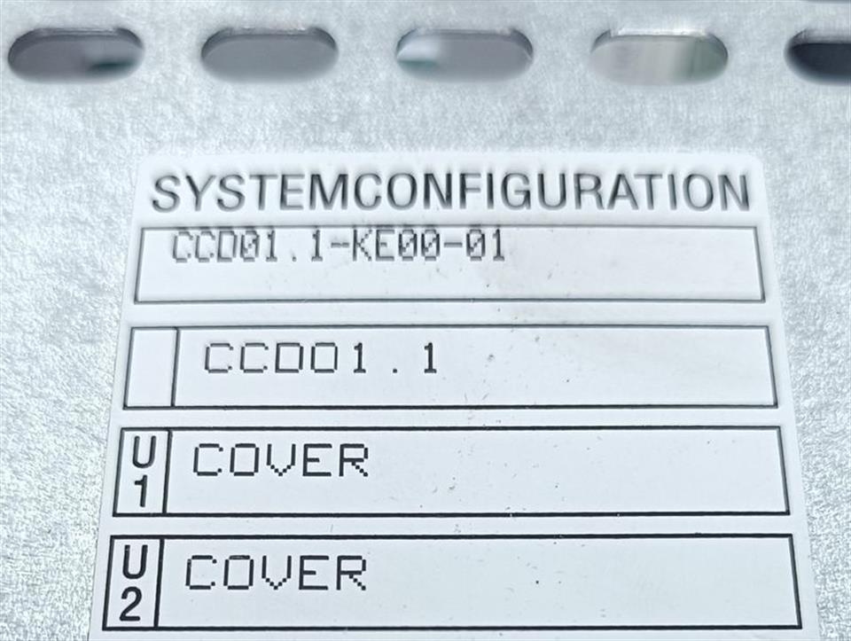 Rexroth CCD01.1-KE00-01-FW R911273462 + R911276479 TOP ZUSTAND
