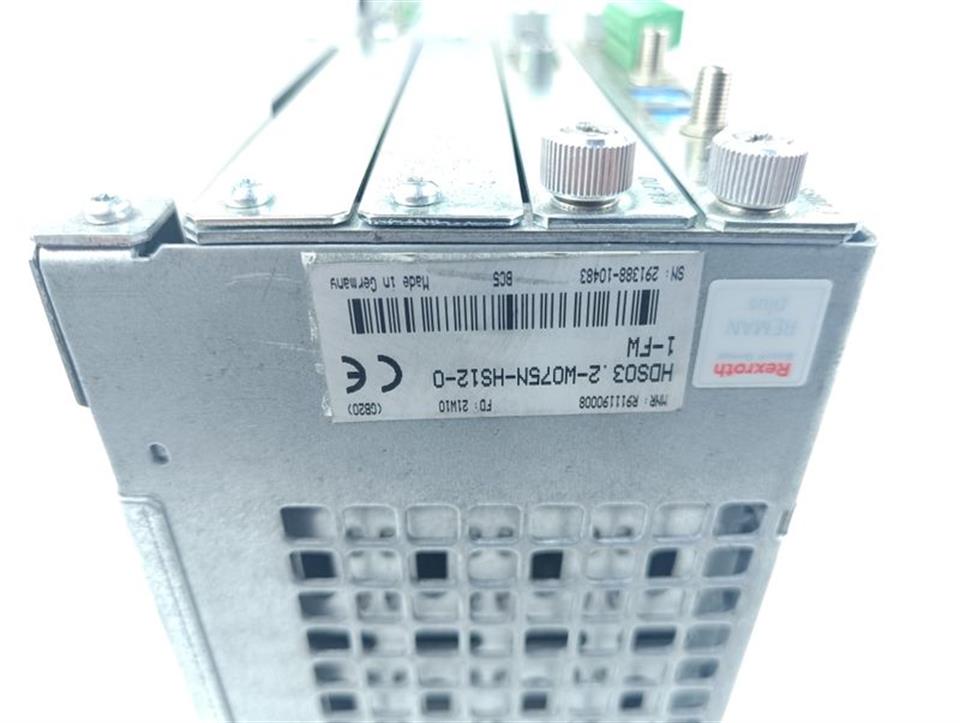 Rexroth HDS03.2-W075N-HS12-01-FW+DSS02.1+DLF1.1 REMANUFACTURED TESTED TOPZUSTAND