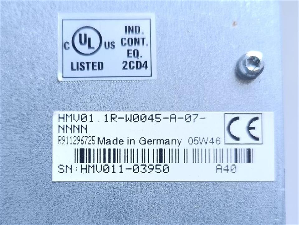 Rexroth Indradrive HMV01.1R-W0045-A-07-NNNN MNR: R911296725 TESTED & TOP ZUSTAND