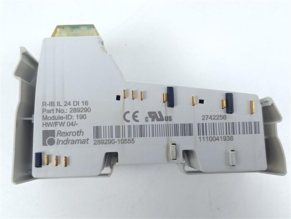 Rexroth Indramat R-IB IL 24 DI 16 Part. No: 289290 Module-ID: 190 TOP ZUSTAND