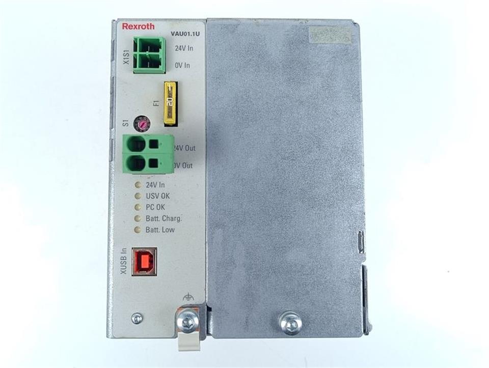 Rexroth Power Supply VAU01.1U-024-024-240-NN R911171024 GD1 TESTED & TOP ZUSTAND