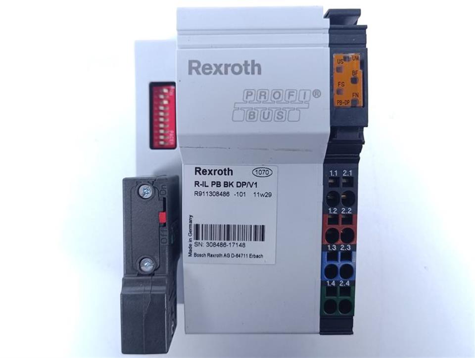 Rexroth Profi Bus R-IL PB BK DP/V1-PAC + 6ES7 972-0BB52-0XA0 TOP ZUSTAND