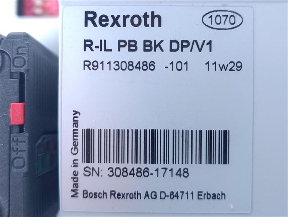 Rexroth Profi Bus R-IL PB BK DP/V1-PAC + 6ES7 972-0BB52-0XA0 TOP ZUSTAND