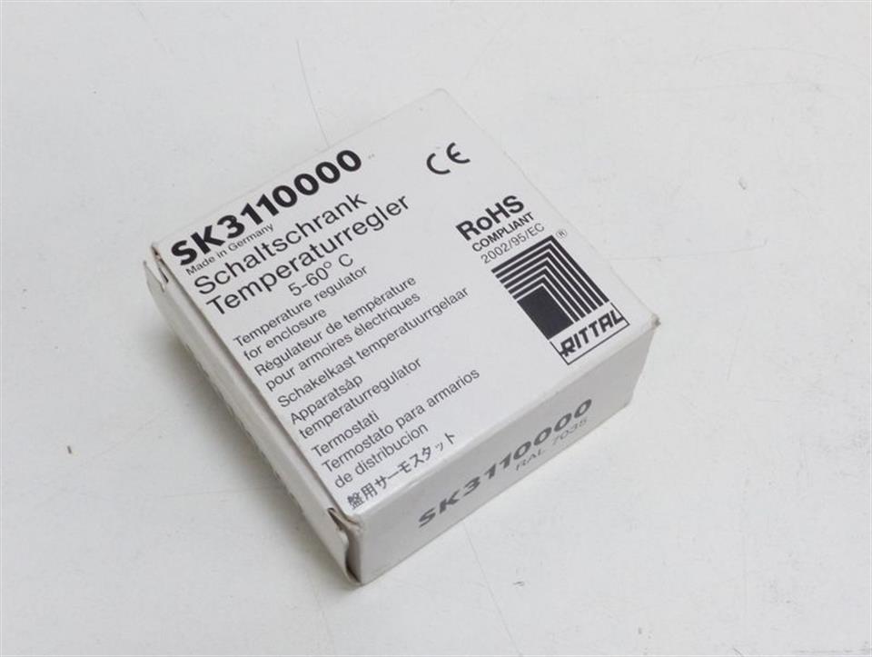 RITTAL SK 3110 Schaltschranktemperaturregler SK3110 10A 30W UNUSED OVP
