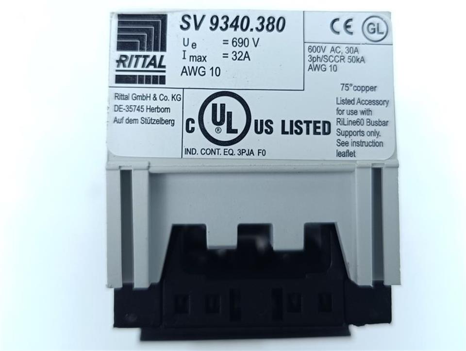 Rittal SV 9340.380 690 V 32 A AWG 10 + PDU 6/10 TOP ZUSTAND