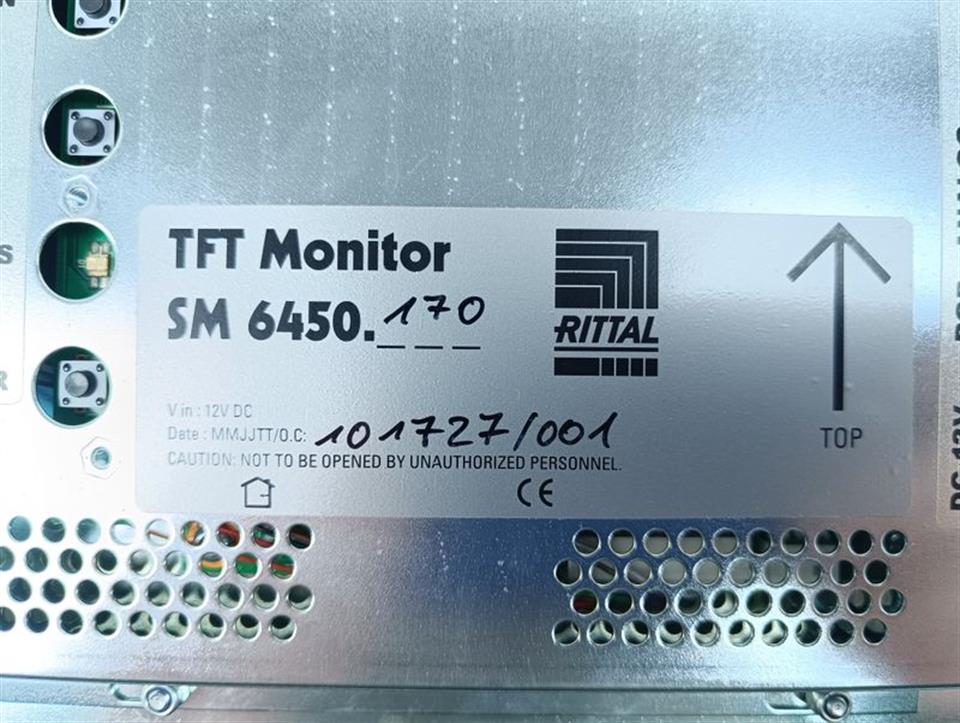 RITTAL TFT Monitor SM 6450.170 Compact Modul SCM19EG5-R  TOP ZUSTAND