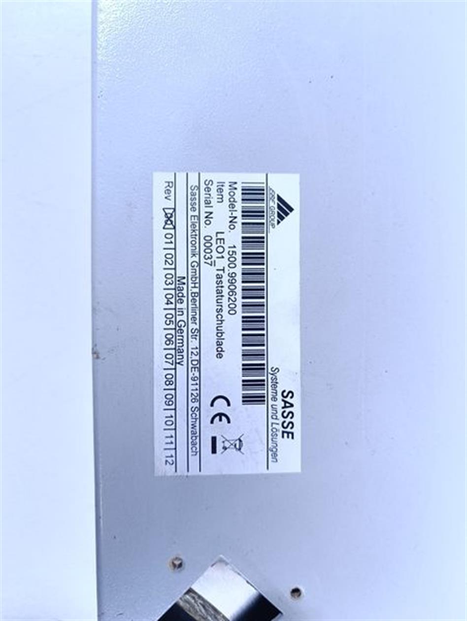 Sasse 1500.9905970 KIM/2/DE/USB TASTATUR + 1500.9906200 Schublade TOP ZUSTAND