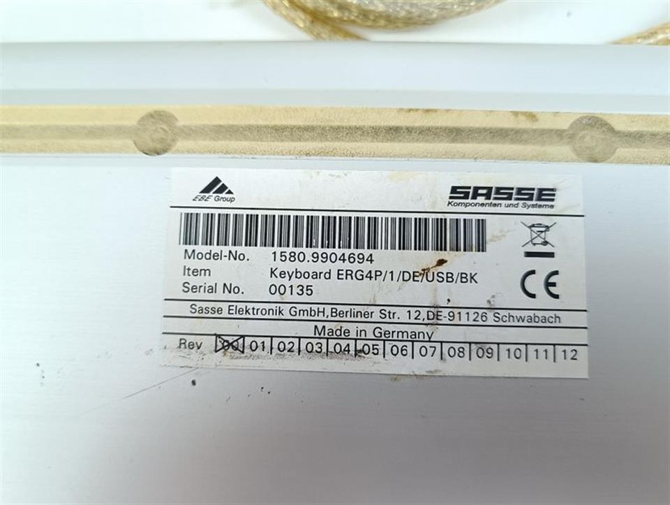 Sasse 1580.9904694 Tastatur  TOPZUSTAND