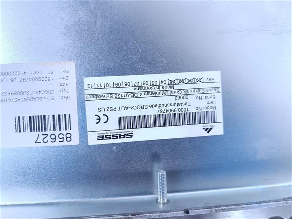 Sasse 1580.9904787 ERGC4-AUT PS2 US Tastaturschublade TOP ZUSTAND