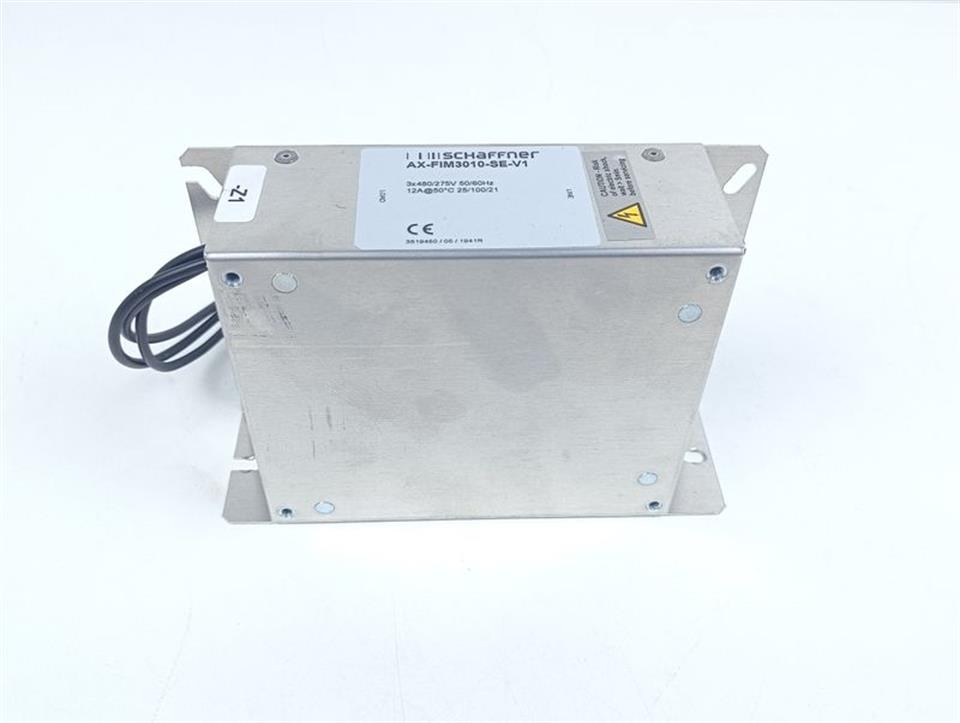 Schaffner AX-FIM3010-SE-V1 RFI FILTER 3x480/275V 12A TOP ZUSTAND