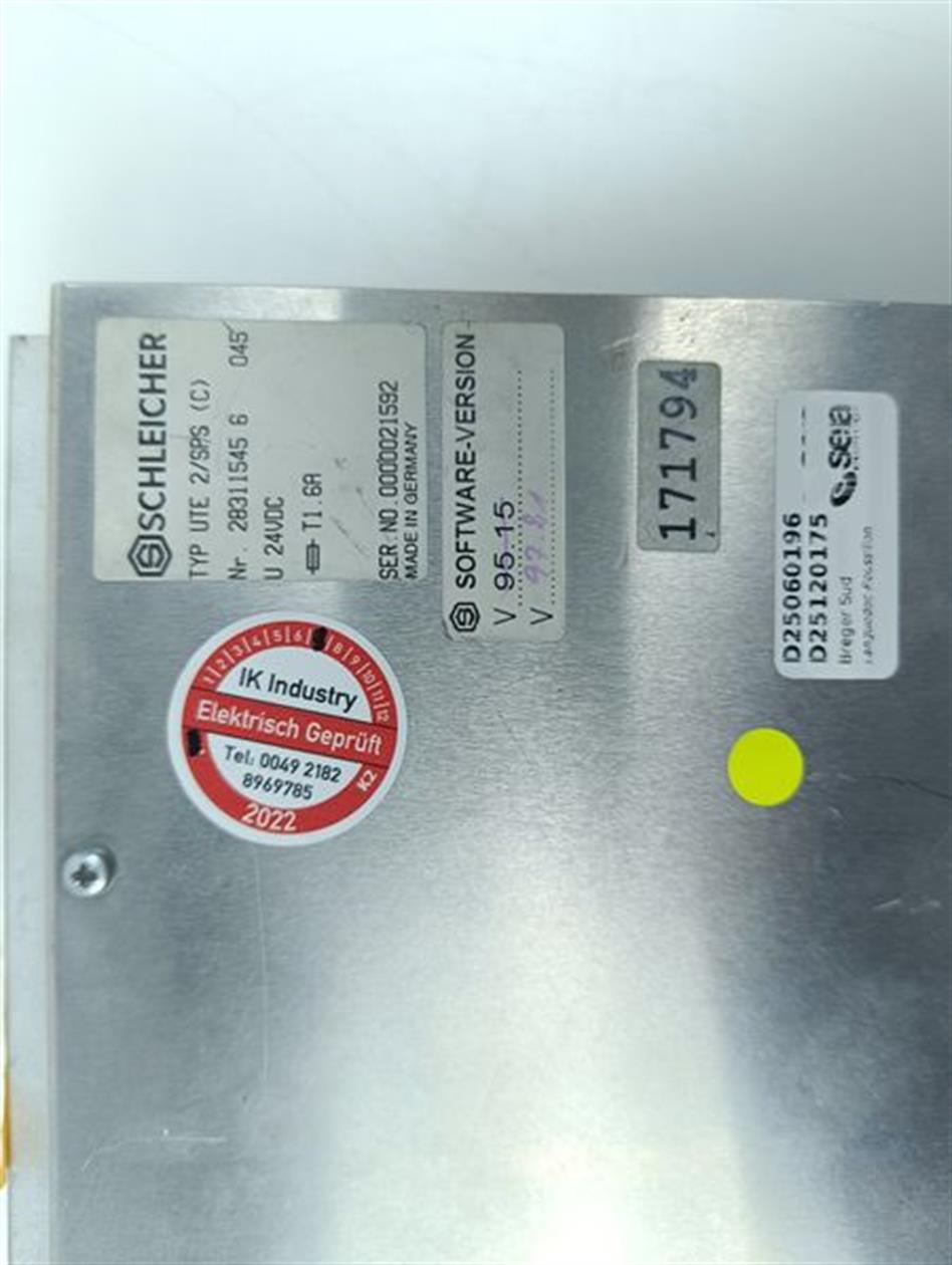 Schleicher UTE 2/SPS Nr. 28311545 6 TESTED & TOP ZUSTAND