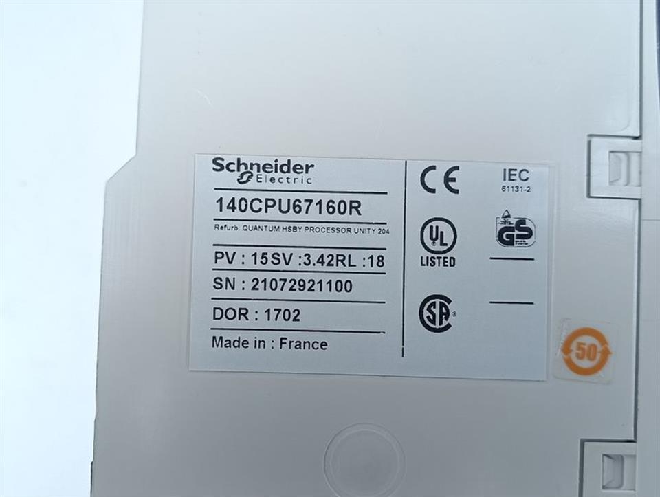 Schneider Electric 140CPU67160R Hot Standby Controller NEUWERTIG