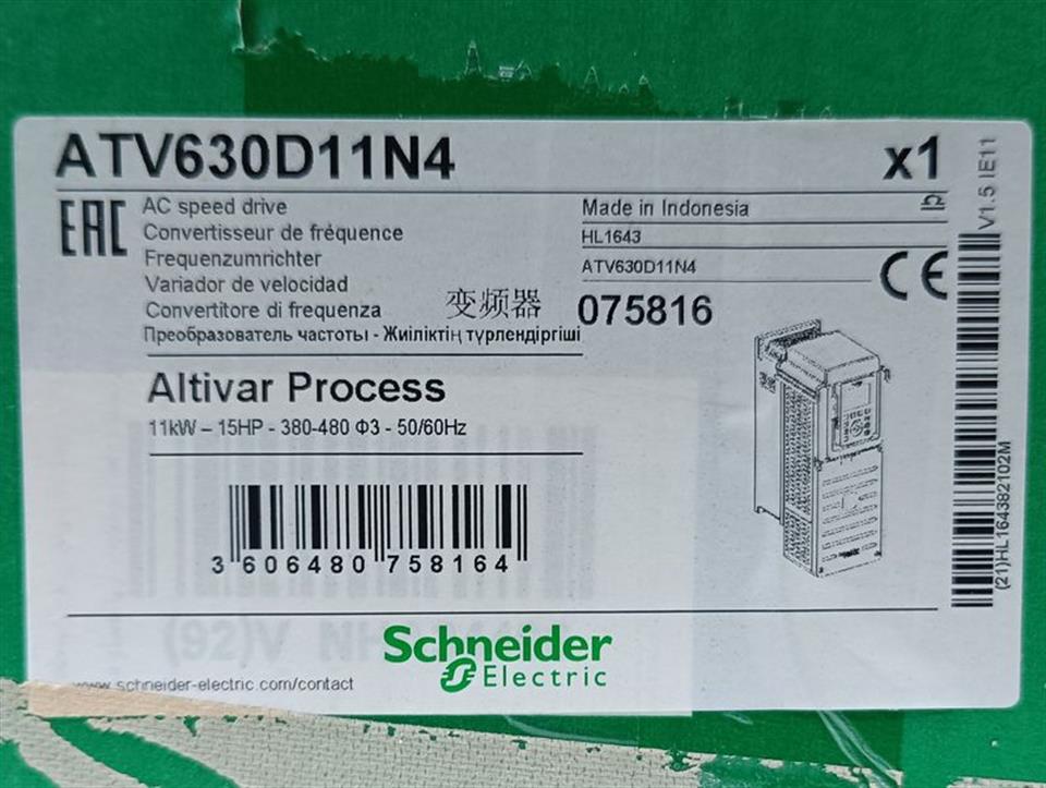 Schneider Electric ATV630D11N4 UNUSED & OVP