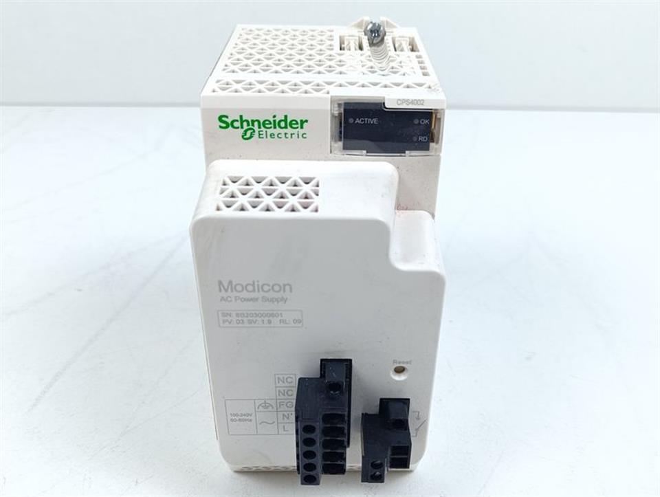 Schneider Electric BMXCPS4002 Standard AC Power Supply Modicon TESTED NEUWERTIG
