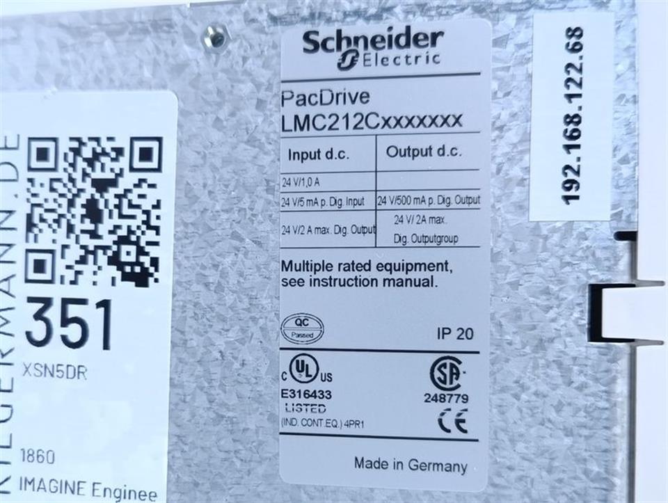 Schneider Electric Lexium Motion Controller LMC212CAA10000 NEUWERTIG