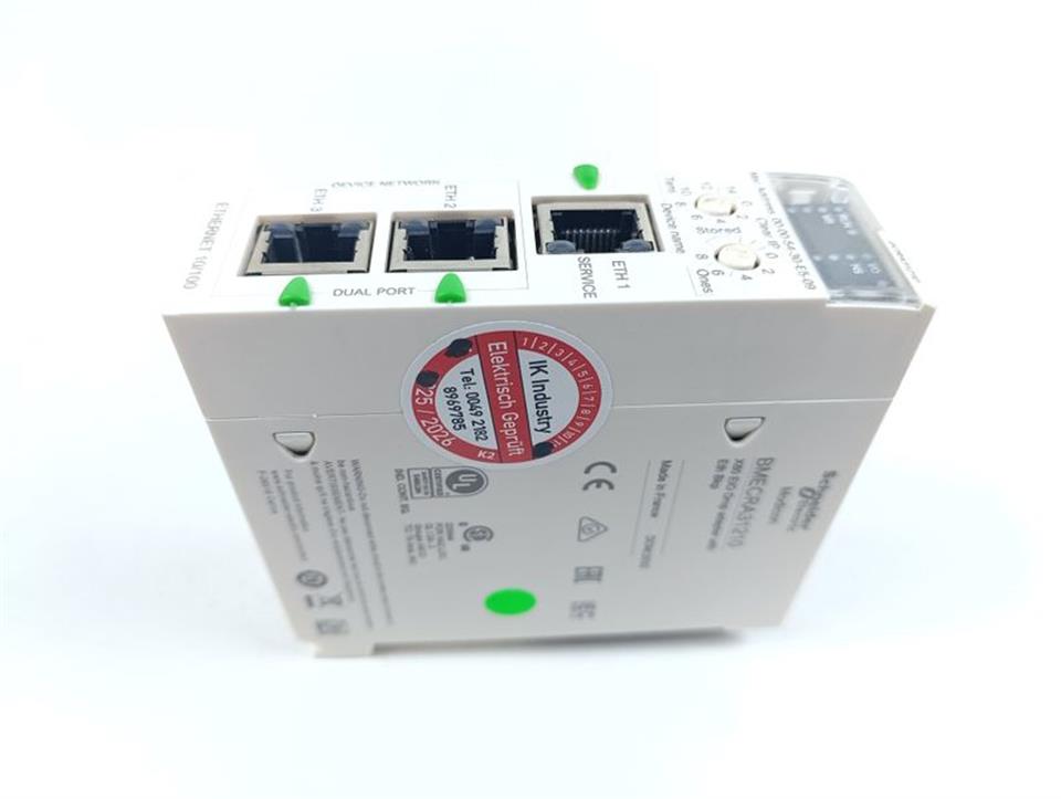 Schneider Electric Modicon BMECRA31210 X80 EIO Drop Adapter ETH Bkp NEUWERTIG