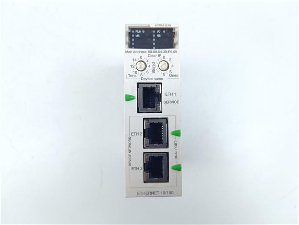 Schneider Electric Modicon BMECRA31210 X80 EIO Drop Adapter ETH Bkp NEUWERTIG