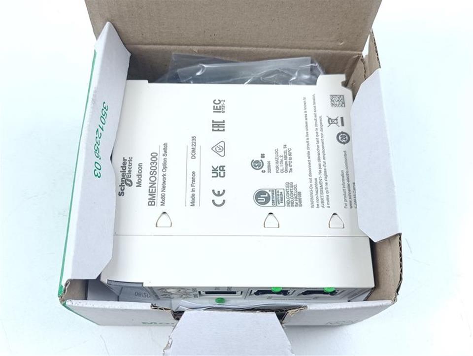 Schneider Electric Modicon BMENOS0300 Mx80 Network Option Switch UNUSED & OVP