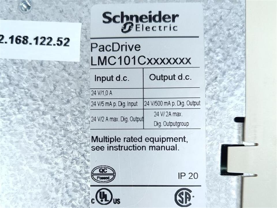 Schneider Electric PacDrive LMC LMC101C LMC101CAA10000 24V 2A neuwertig