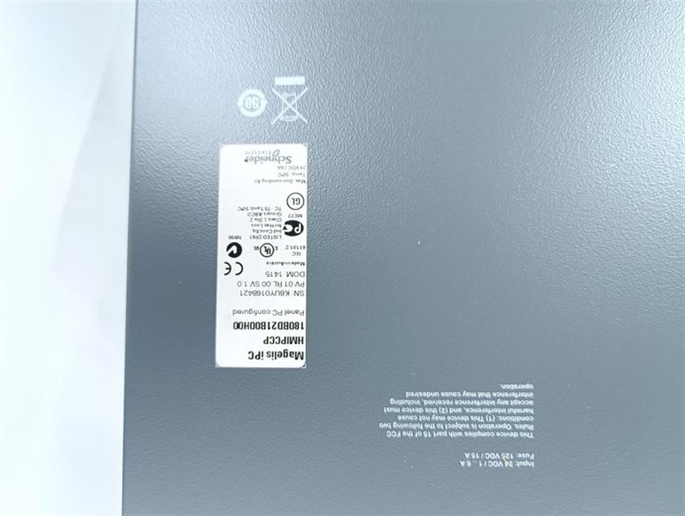 Schneider Magelis IPC HMIPCCP180BD21B00H00 Operator Panel PC TESTED & NEUWERTIG