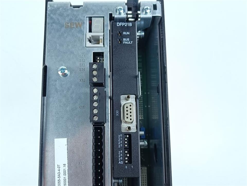 SEW EURODRIVE MDX61B0055-5A3-4-0T + MDX60A0054-5A3-4-00 TESTED & TOP ZUSTAND