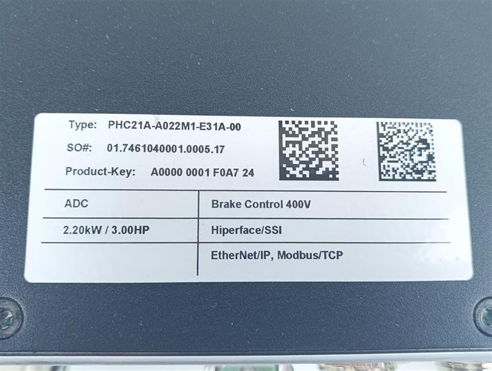 SEW Eurodrive PHC21A-A022M1-E31A-00 + PZM2xA-A075-D02-00 TESTED TOP ZUSTAND