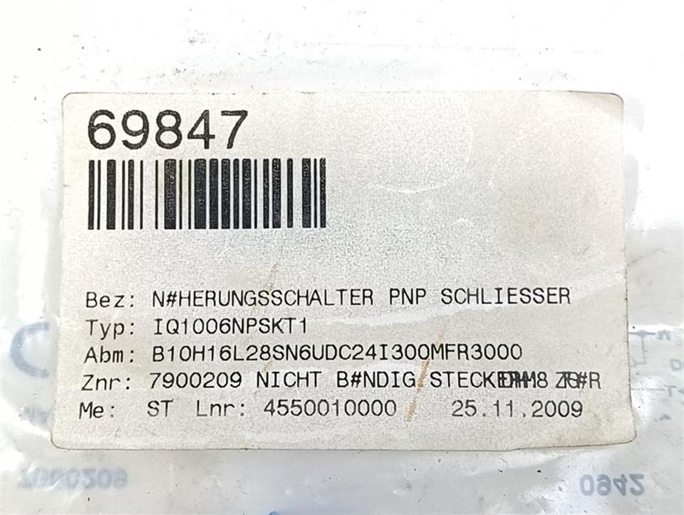 SICK IQ10-06NPS-KT1 Näherungssensor 7900209  UNUSED & OVP & SEALED