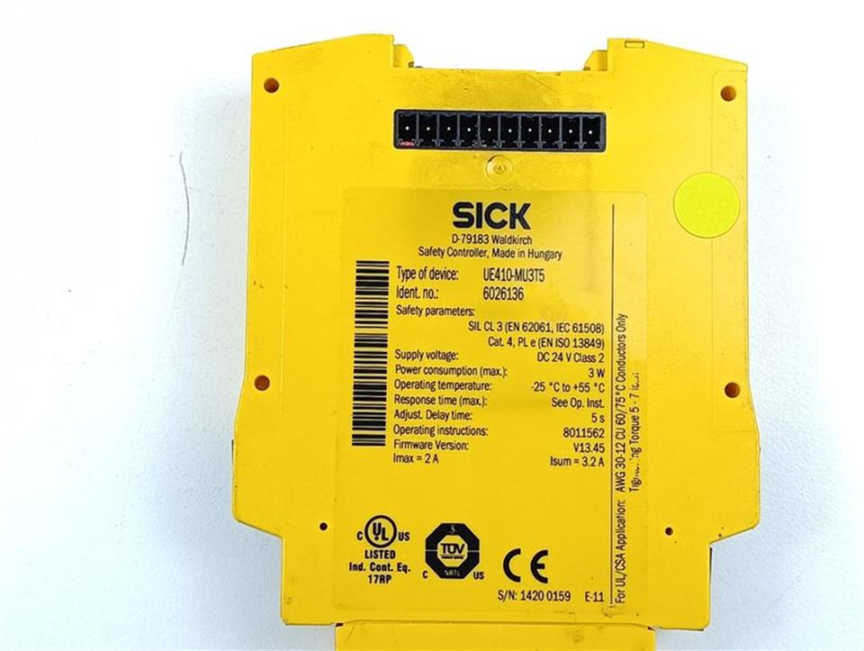 Sick UE410-MU3T5 Ident.no.: 6026136 E-11 TOP ZUSTAND