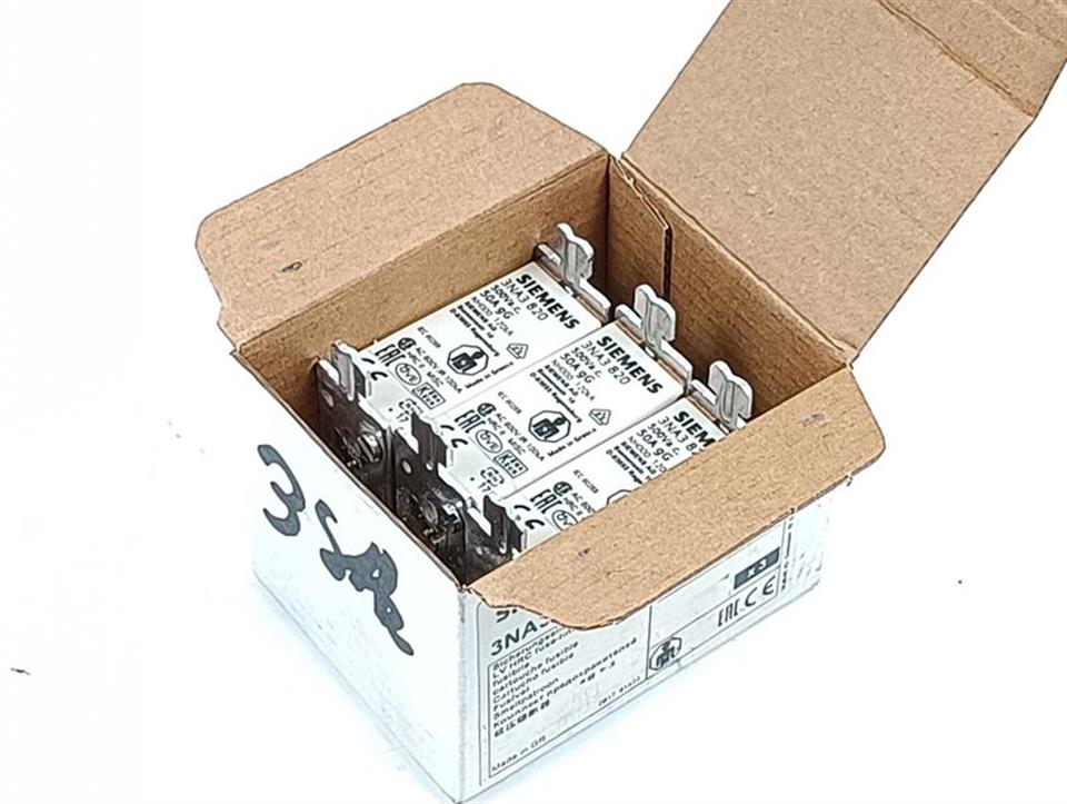 Siemens 3NA3 820 Sicherungseinsatz 3NA3820 UNUSED OVP