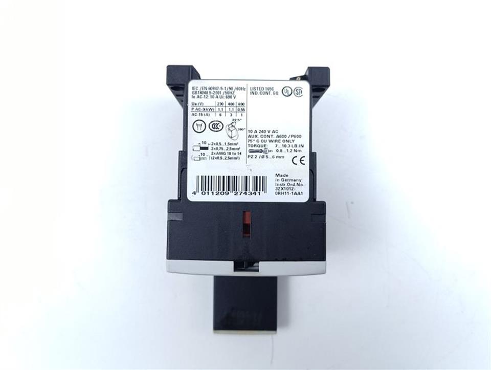 SIEMENS 3RH1140-1BB40 Hilfsschütz + 3RT1916-1EH00