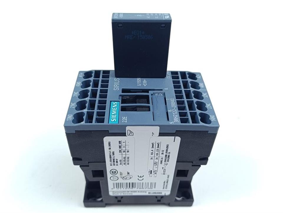 Siemens 3RH2122-2BB40 E-St: 6 + 3RT2916-1BB00 E-St: 1 Leistungsschütz TOPZUSTAND