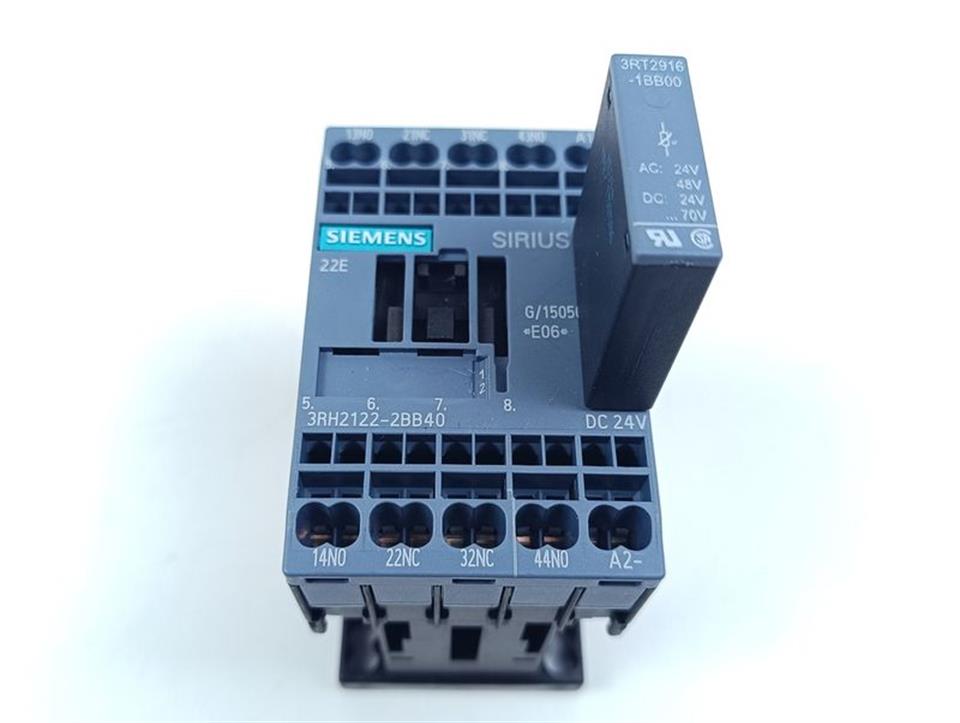 Siemens 3RH2122-2BB40 E-St: 6 + 3RT2916-1BB00 E-St: 1 Leistungsschütz TOPZUSTAND