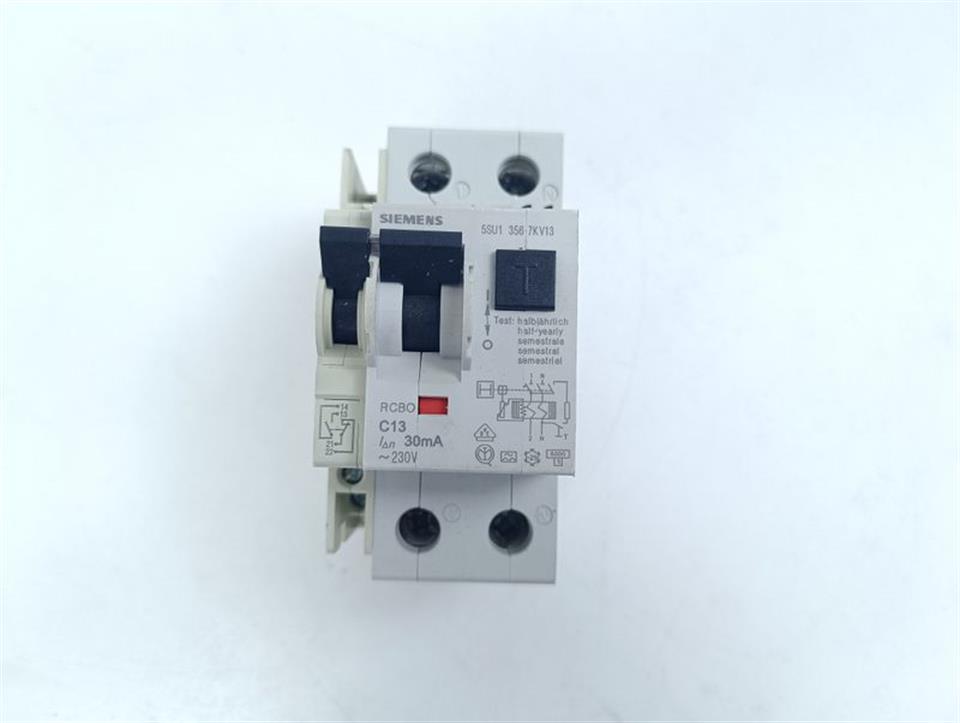 Siemens 5SU1 356-7KV13 RCBO C13 30mA 230V 5SU1356-7KV13 TOP ZUSTAND