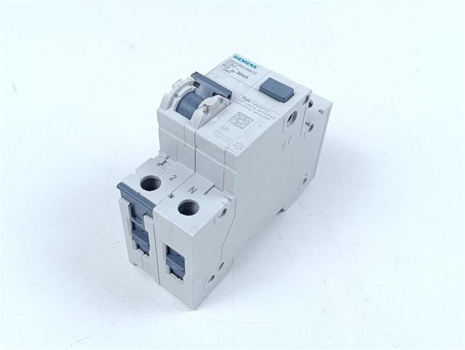 Siemens 5SU1354-6KK13 RCBO B13 30mA ~230V TOP ZUSTAND
