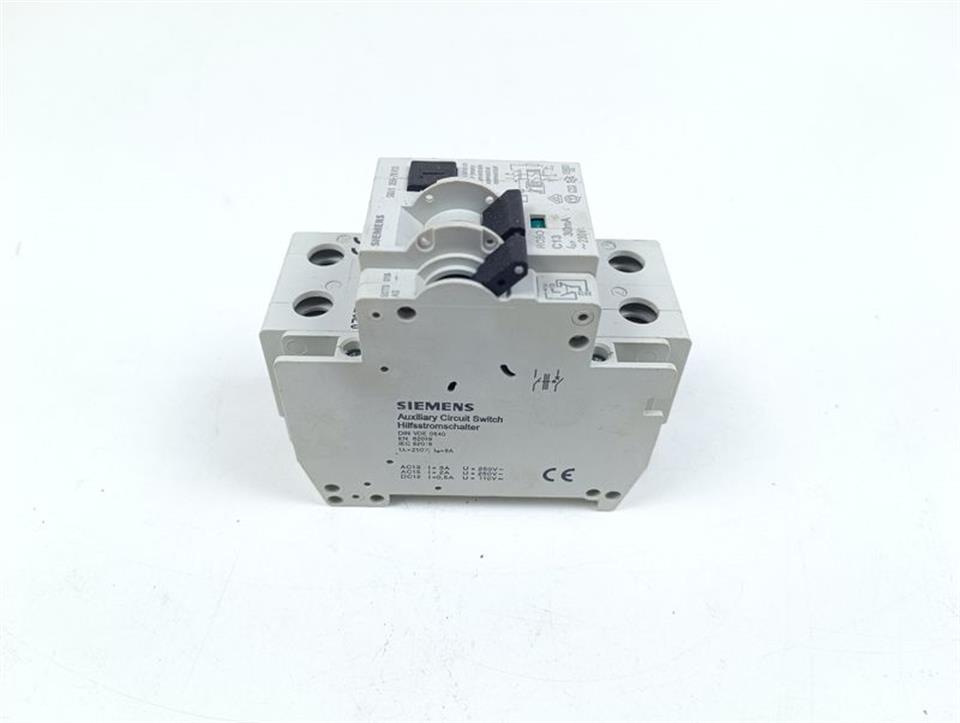 Siemens 5SU1356-7KV13 RCBO C13 30mA 230V + 5ST3 018 AS GEBRAUCHT GUT