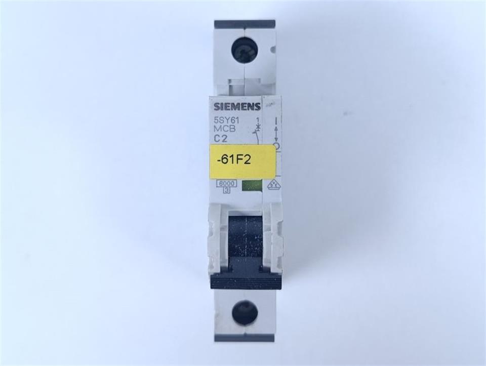 SIEMENS 5SY6102-7 IEC/EN 60947-2 5SY61 MCB C2 GEBRAUCHT GUT