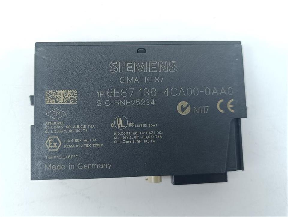 Siemens 6ES7 138-4CA00-0AA0 Powermodul 6ES7138-4CA00-0AA0  E-St: 5 TOP ZUSTAND