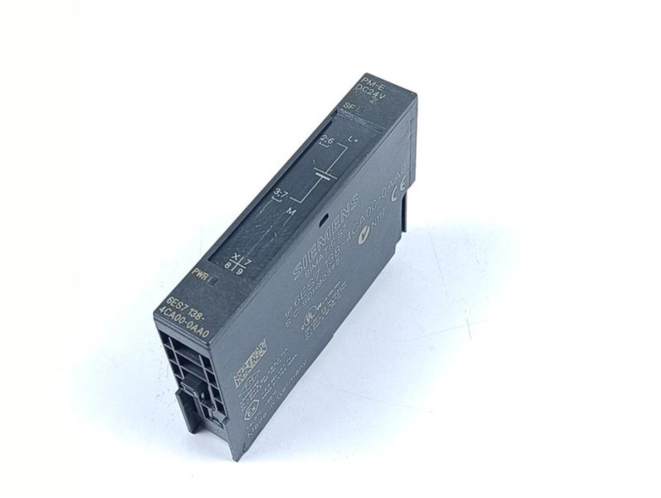 Siemens 6ES7 138-4CA00-0AA0 Powermodul 6ES7138-4CA00-0AA0  E-St: 6 TOP ZUSTAND