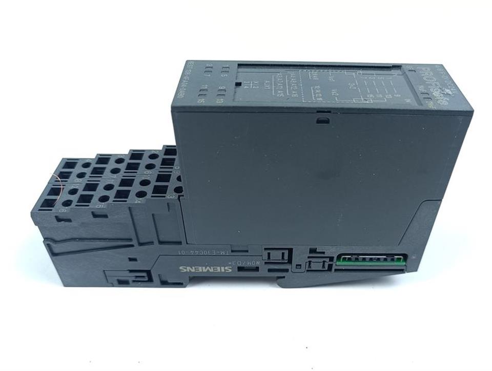 Siemens 6ES7 138-4FA04-0AB0 Modul + 6ES7 193-4CG30-0AA0 Sockel TOP ZUSTAND