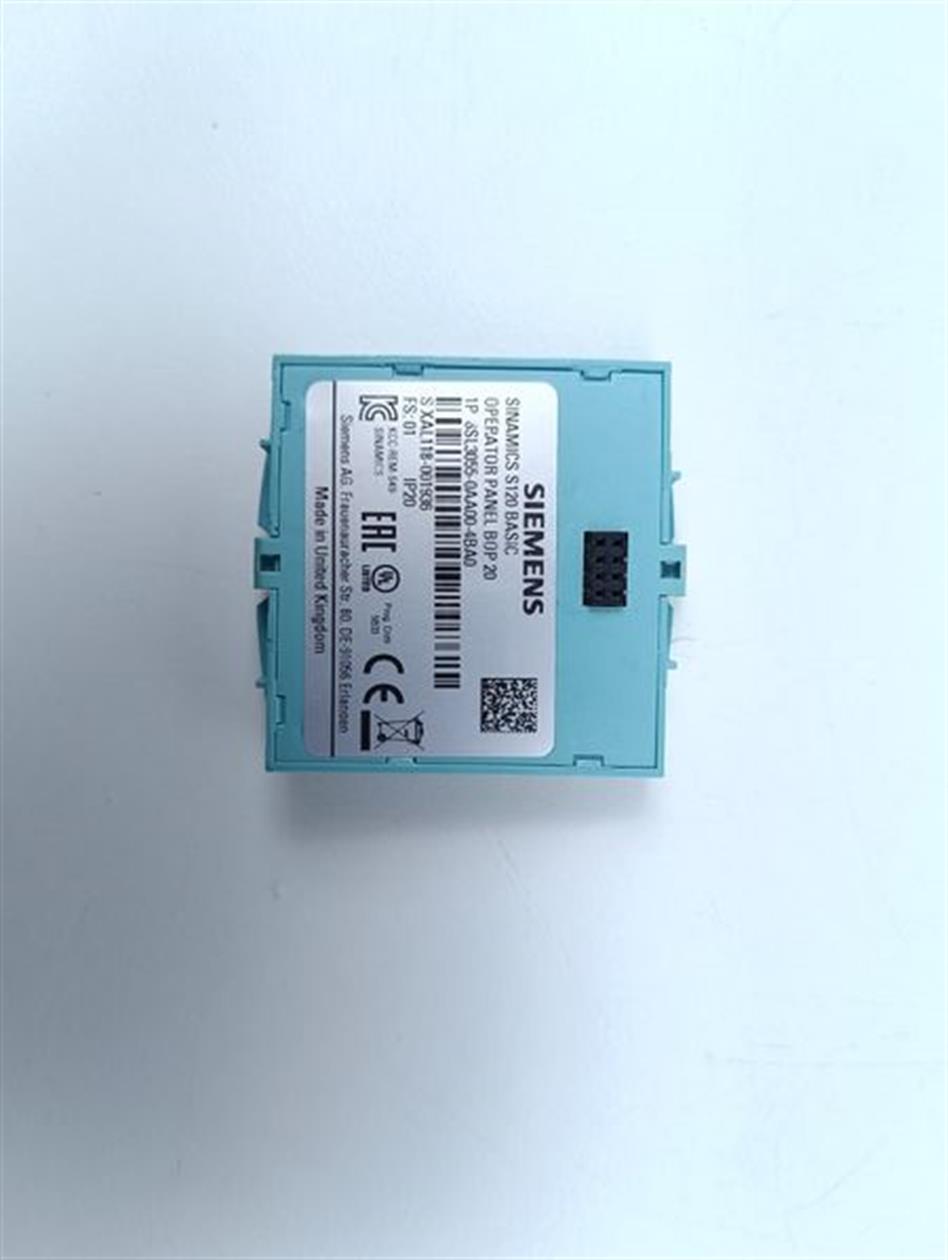 Siemens 6SL3040-1MA00-0AA0 Vers. A + 6SL3055-0AA00-4BA0 FS:01 TESTED TOP ZUSTAND