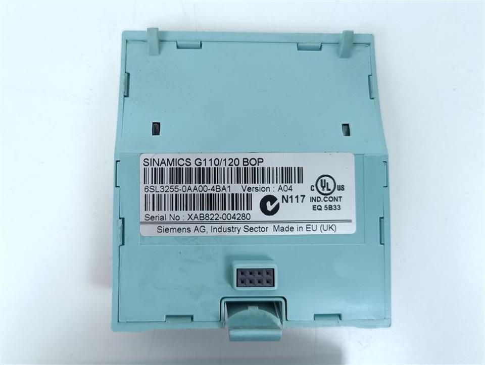 Siemens 6SL3244-0BA21-1PA0 Version F04 + 6SL3255-0AA00-4BA1 TESTED & TOP ZUSTAND