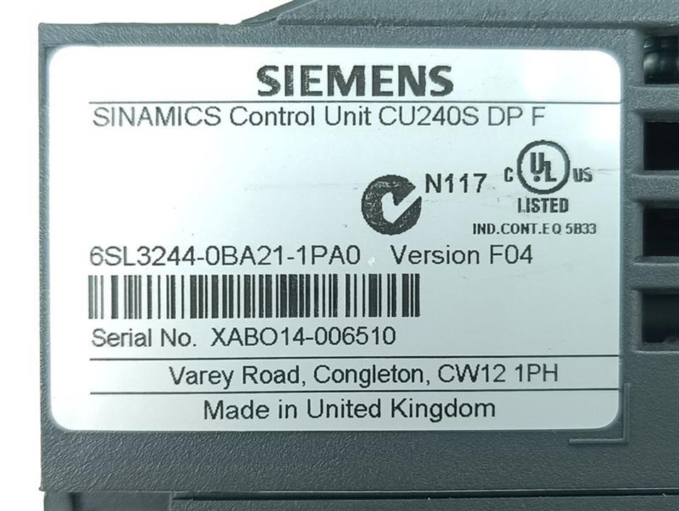 Siemens 6SL3244-0BA21-1PA0 Version F04 + 6SL3255-0AA00-4BA1 TESTED & TOP ZUSTAND