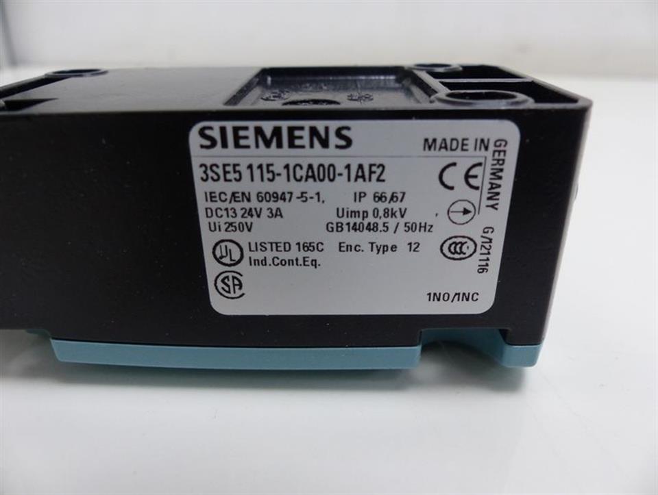 Siemens Basisschalter 3SE5 115-1CA00-1AF2  3A 0,8kV UNUSED & OVP