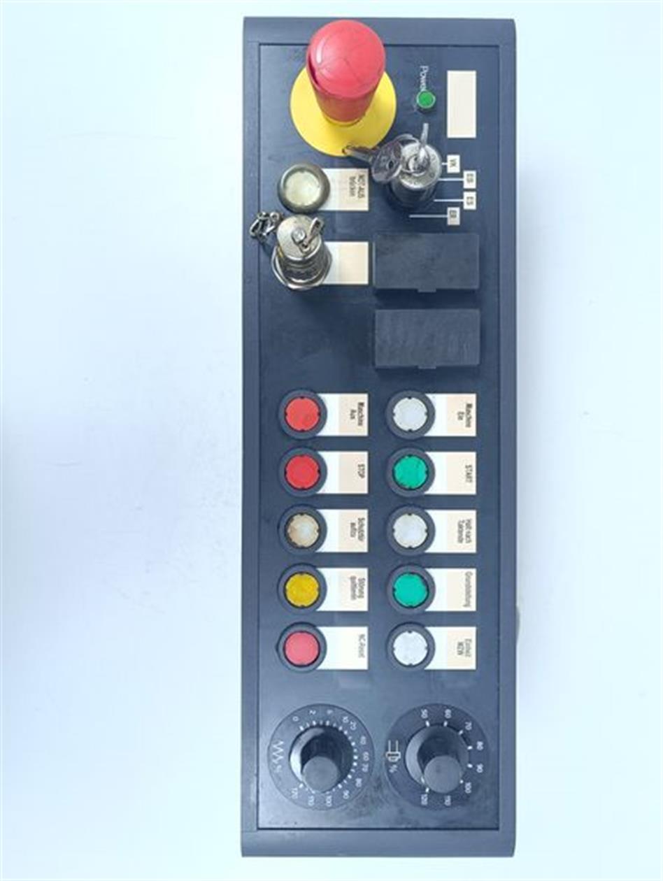 Siemens Bedientafel BB012 Panel 6FC5203-0AF27-1AA0-Z Z=S08 Vers A GEBRAUCHT GUT