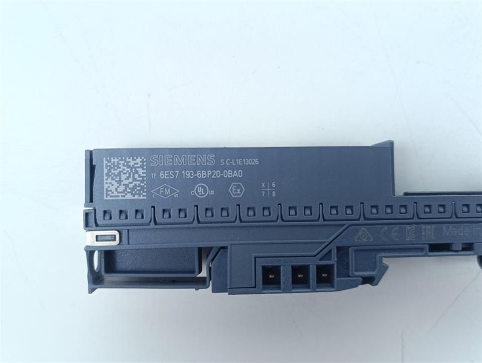 Siemens BU15-P16+A10+2B 6ES7 193-6BP20-0BA0 Modul Base FS:05 Type A0 NEUWERTIG