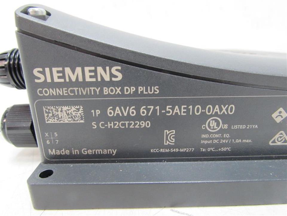 Siemens Connectivity Box DP PLUS 6AV6 671-5AE10-0AX0 6AV6671-5AE10-0AX0 E.St 4