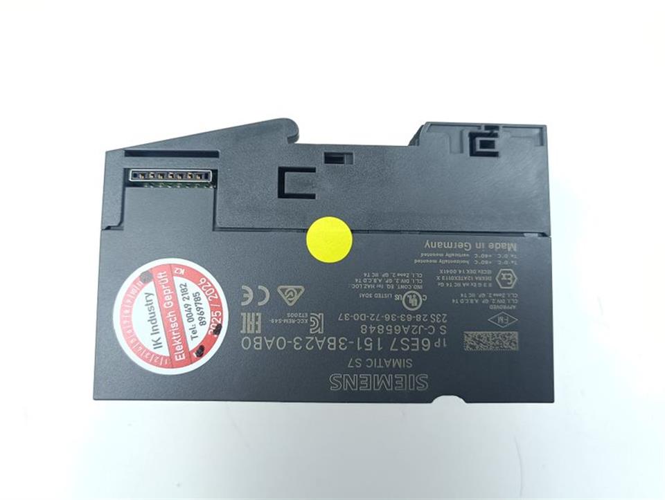 Siemens ET 200S IM151-3 PN 6ES7 151-3BA23-0AB0 E-St: 9 V7.0.5 TESTED TOP ZUSTAND