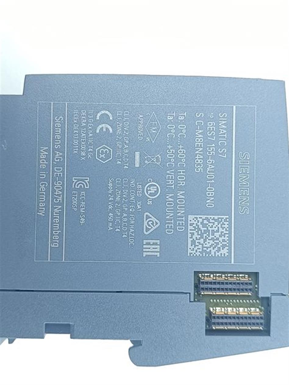 Siemens IM 155-6PN ST 6ES7 155-6AU01-0BN0 FS: 02 + 6ES7 193-6AR00-0AA0 NEUWERTIG