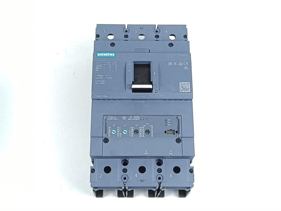 Siemens Kompaktleistungsschalter 3VA2463-5HM32-0AA0 Frame 630 630A UNUSED & OVP